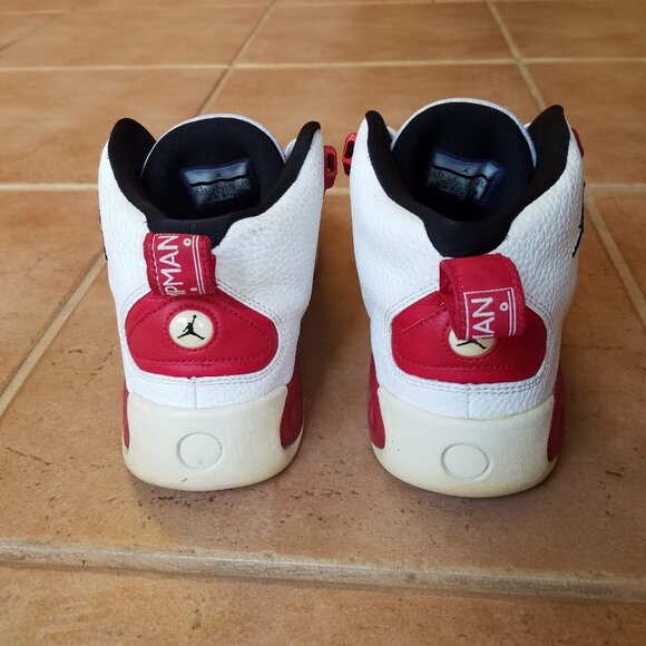 Size 6.5Y Nike Jordan Jumpman Pro GS White Sneakers - Picture 3 of 10